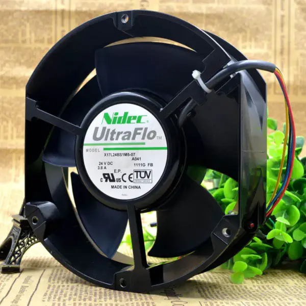 Nidec X17L24BS1M5-07A041 17250 24V 3.8A ανεμιστήρας 17CM