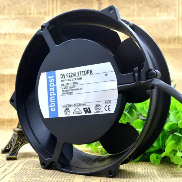 EBMPAPST ανεμιστήρας DV 6224/17TDPR 17CM 24V 89W ανεμιστήρας