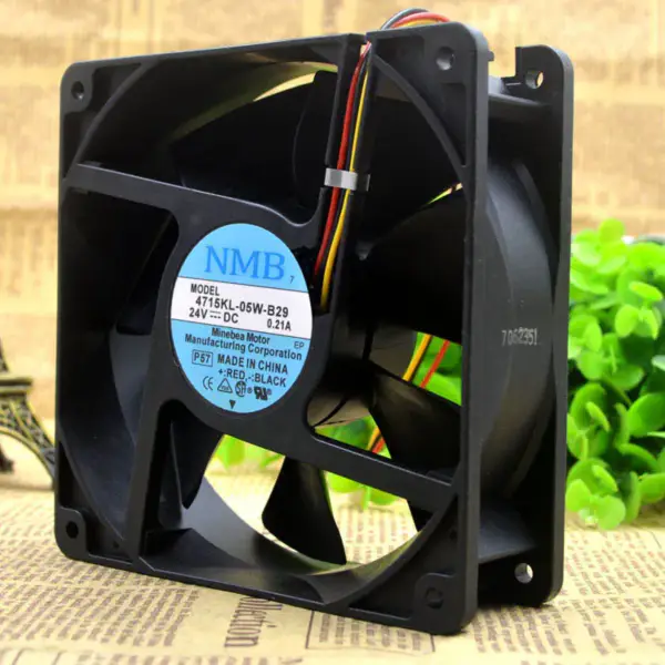 NMB 12038 24V 0.21A 4715KL-05W-B29 ανεμιστήρας 12CM