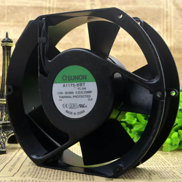 SUNON A1175-HBL A1175-HBT T.GN 115V 0.22/0.23A fan