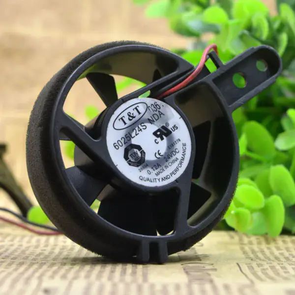 T&T 6CM 6025 24V 0.12A 6025L24S NDA fan