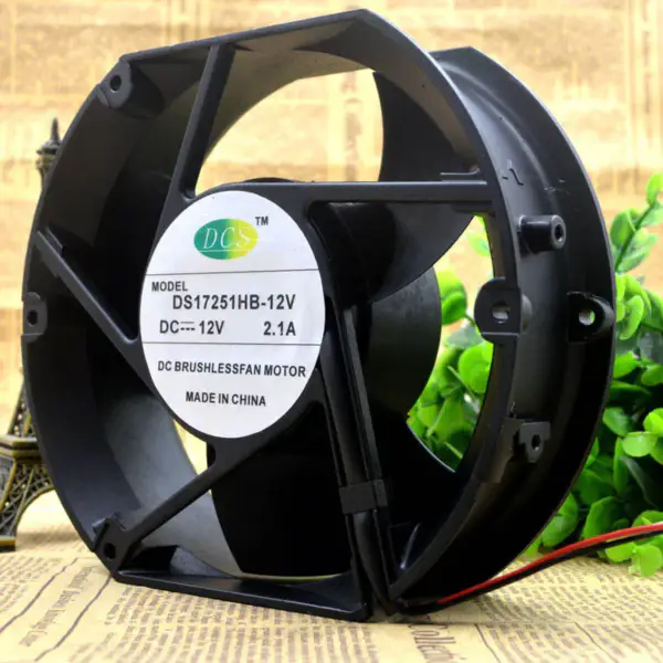 Ανεμιστήρας DCS 17CM DS17251HB-12 DC 12V 2.1A 172*172*51MM