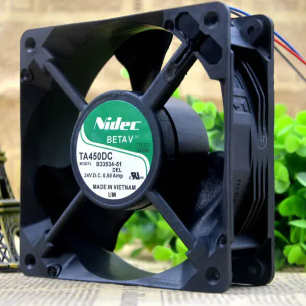 NIDEC 24V 0.50A 12038 TA450DC B33534-51 ανεμιστήρας