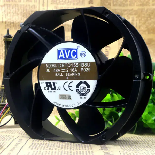 Ανεμιστήρας AVC DBTD1551B8U 48V 2.16A 4-wire pwm 48V 2.16A