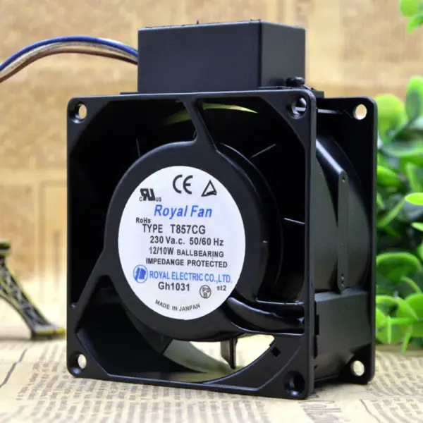 Royal Fan TYPE T857CG 230V 12W 8CM 8038 fan