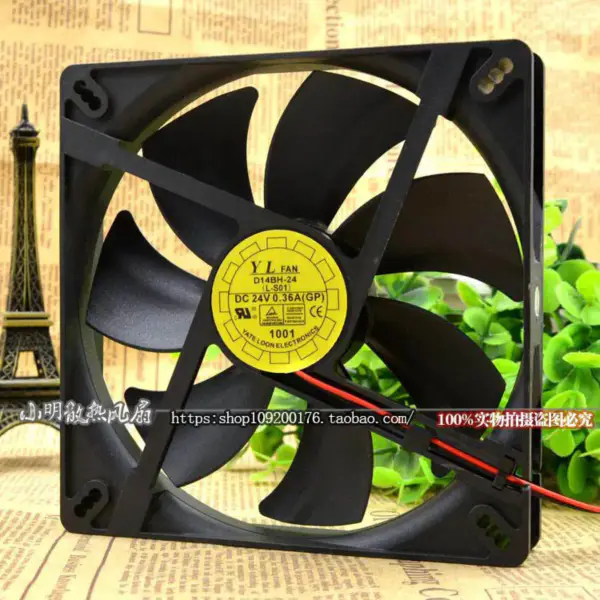 YATE LOON Y.L.FAN D14BH-24 14025 Ανεμιστήρας 14cm 24v 0.36a