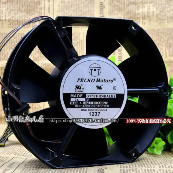 Ανεμιστήρας PELKO MOTORS G1751H24BALB2 24V 0.60A