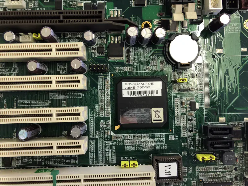 Μητρική πλακέτα Advantech AIMB-750G2 AIMB-750 με διπλές θύρες δικτύου (μόνο η μητρική πλακέτα)