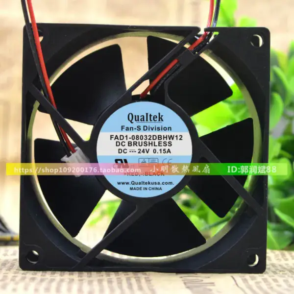 FAD1-08032DBHW12 8032 24V 0.15A 8CM /CM ανεμιστήρας
