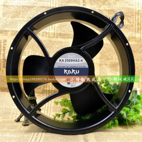 KAKU KA2509HA2-4 AC220V BALL 25489 ανεμιστήρας