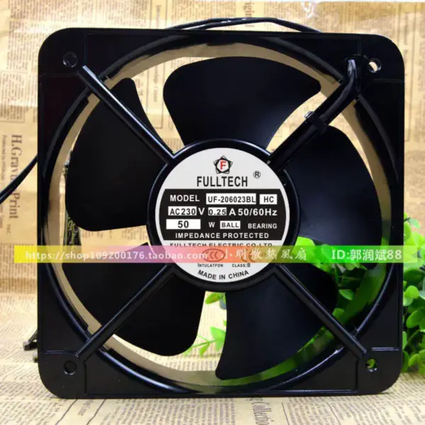 ανεμιστήρας 20060 20cm 220v UF-206023BL