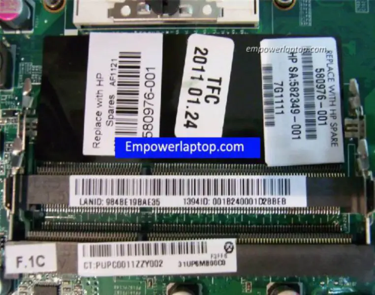 Μητρική πλακέτα HP 580976-001 DV6
