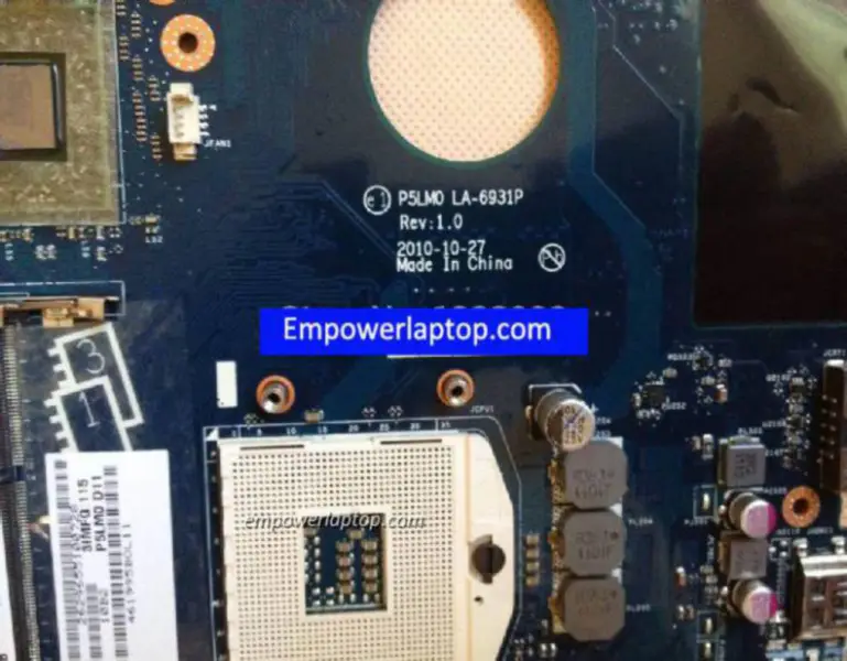 Μητρική πλακέτα Acer 5950 5950G P5LM0 LA-6931P