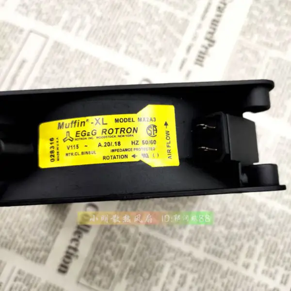 Ανεμιστήρας COMAIR ROTRON MX2A3 12038 115v 0.20A