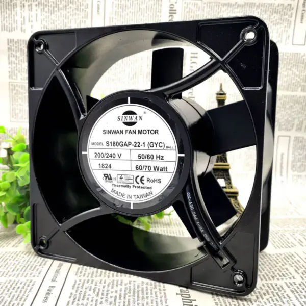 SINWAN S180GAP-22-1 17689 200V 17.6CM 60W fan