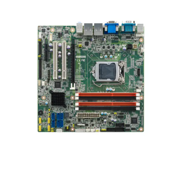 Advantech AIMB-584WG2-00A1E Μητρική κάρτα MicroATX Q87/C226 CRT/DVI/eDP/LVDS/DP 6 COM Dual LAN SATAIII