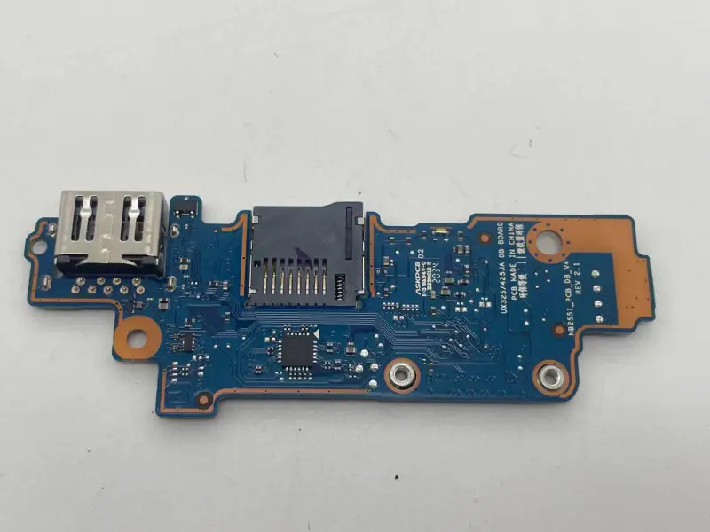 Asus ZenBook 13 14 UX325JA UX425JA UX425IA Πλακέτα κάρτας SD Πλακέτα διασύνδεσης USB 60NB0OY0-IO1020 60NB0RT0-IO1010