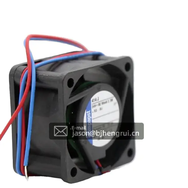 40x40x25.4mm 11.4 CFM 0.1A 414J Αξονικός συμπαγής ανεμιστήρας ψύξης γραφείου dc 24V για μετατροπέα συχνότητας Siemens 414JR