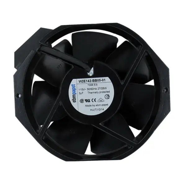 115V 27W2800RPM W2E142-BB05-01 AC Αξονικός ανεμιστήρας σωλήνων Μεταλλικός ανεμιστήρας ψύξης