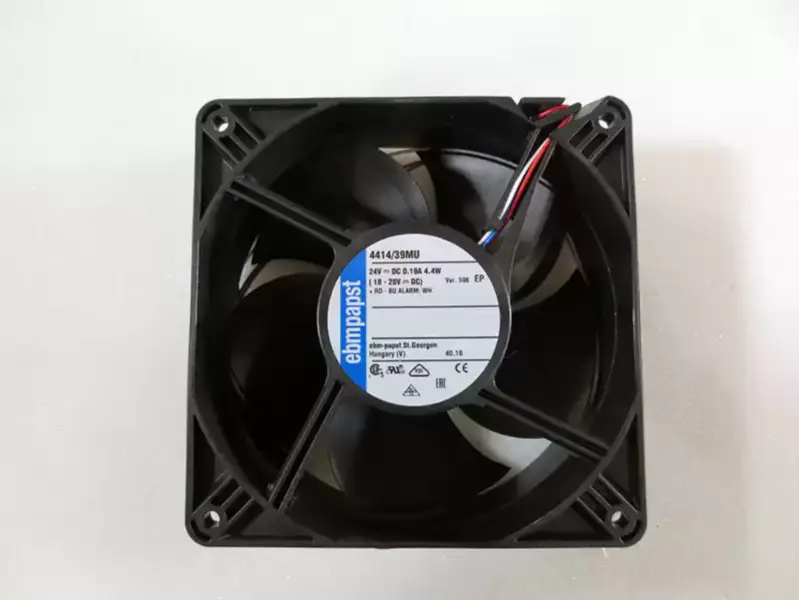 ebmpapst fan 4414/39MU-598 120*120*38mm 24V 4.4W waterproof DC Fan Industrial Automation Cabinet Control Cabinet Fan