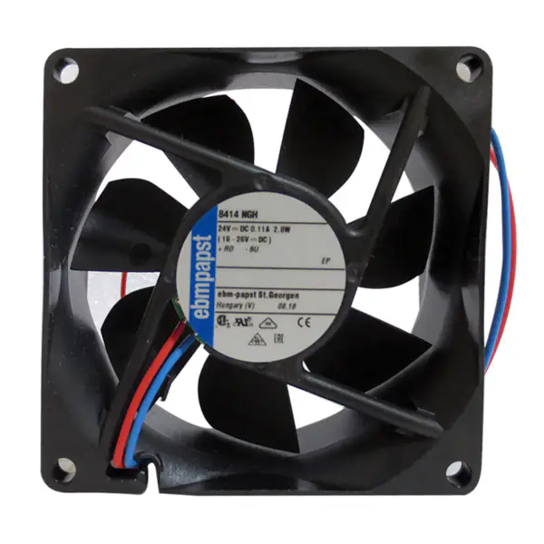8414NGH ebmpapst 24V 114MA 2.8W 80*80*25mm αξονικός ανεμιστήρας εξοπλισμού
