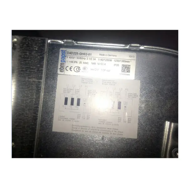 Ανεμιστήρας Ebmpapst D4D225-GH02-01