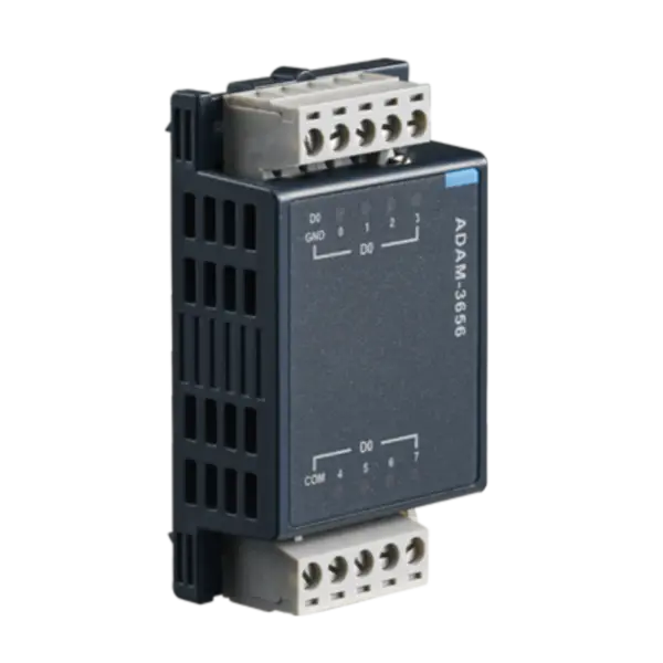 Advantech ADAM-3656-AE Ευφυής μονάδα απομακρυσμένου τερματικού RTU 8-ch ψηφιακή μονάδα εξόδου