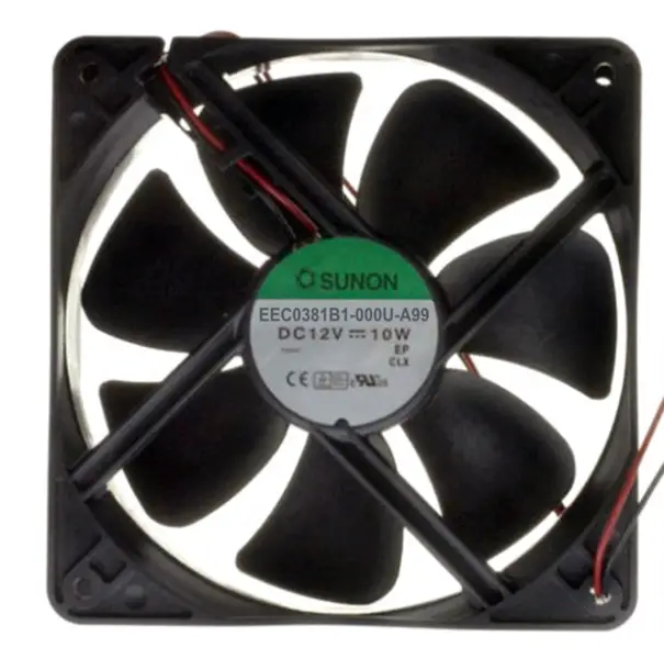 12V διπλή μπάλα EEC0381B1-000C-A99 120*120*38mm DC ψύξη Αξονικός ανεμιστήρας