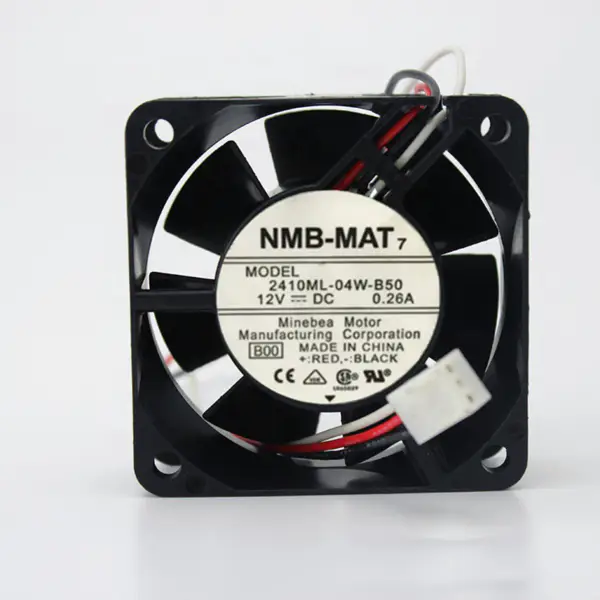 2410ML-04W-B59 12V 0.26A Γνήσιος ανεμιστήρας διπλής σφαίρας NMB-MAT 6025 6CM