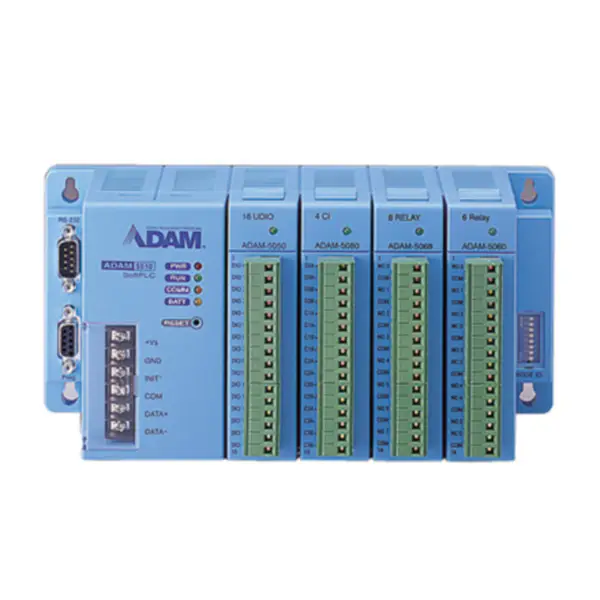 Advantech ADAM-5510M-A2E Ελεγκτής 4 υποδοχών με βάση υπολογιστή και RS-485
