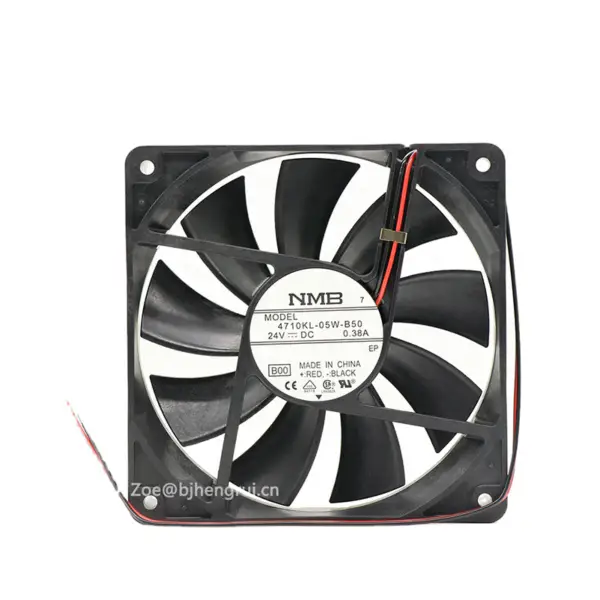 Original NMB-MAT 4710KL-05W-B50 12025 120*120*25mm 24VDC 0.38A 9.12W 115CFM 2800RPM Inverter Electric Cooling Fan