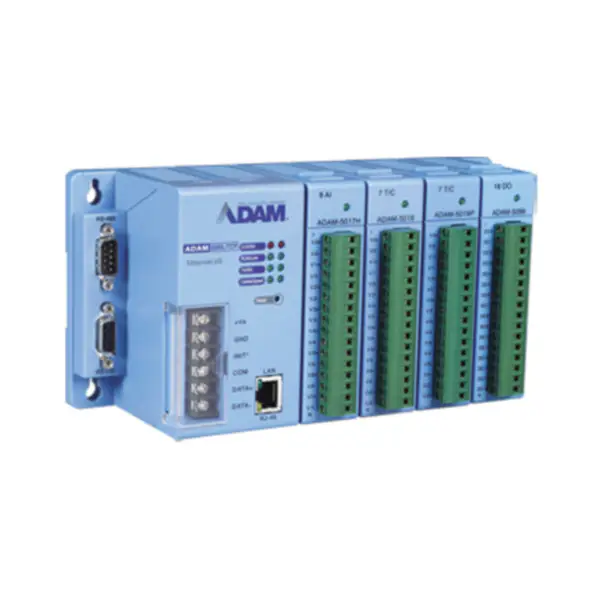 Advantech ADAM-5510KW/TCP-AE Ελεγκτής SoftLogic 4 υποδοχών με Ethernet