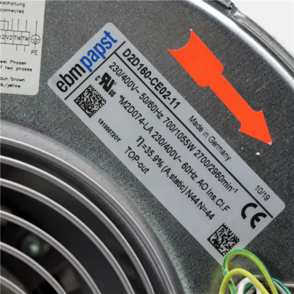 Ανεμιστήρας Ebmpapst D2D160-CE02-11