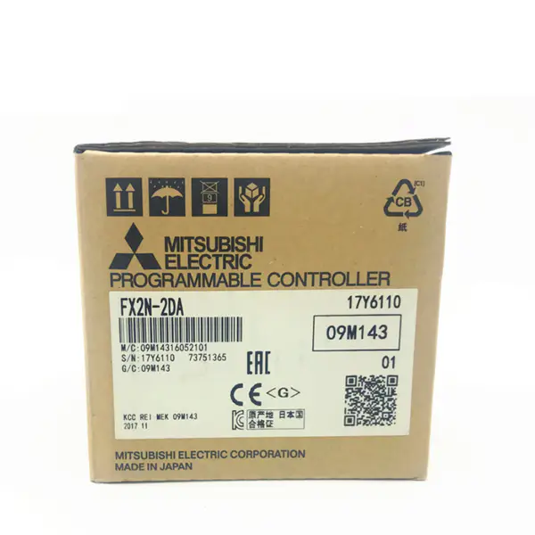 Καυτή πώληση Mitsubishi FX2N Series PLC FX2N 2DA Αναλογική μονάδα εξόδου FX2N-2DA