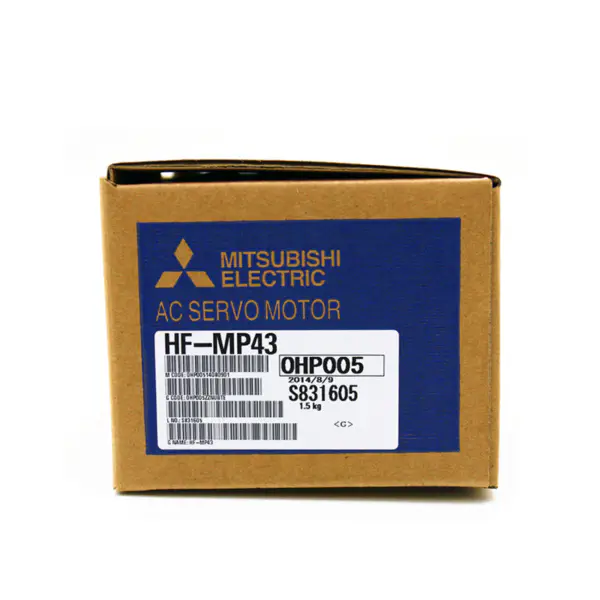 Χαμηλού κόστους μόνιμος μαγνήτης 400w κιτ εναλλασσόμενου ρεύματος περιστροφικός σερβοκινητήρας 3000RPM μάρκες Mitsubishi HF-MP43