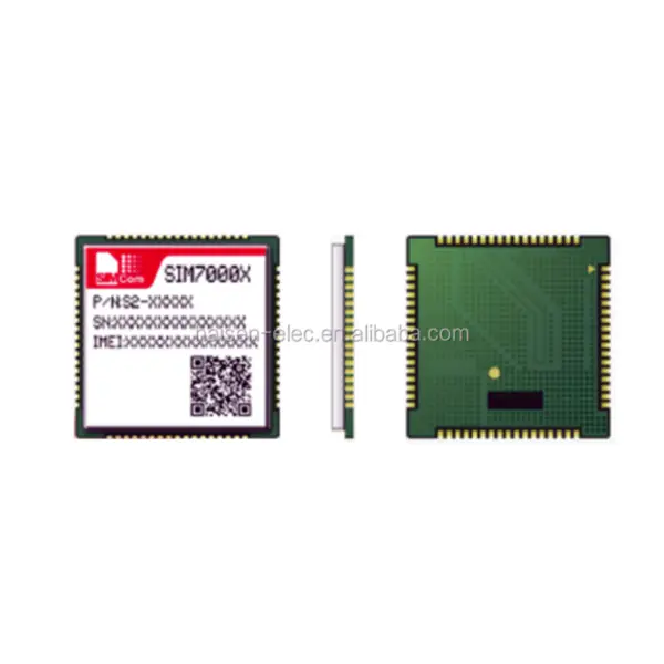 SIMCOM SIM7000 LTE-FDD TDD and Quad-Band GPRS GNSS EDGE module LCC type LTE CAT-M1(eMTC) NB IoT module global Band SIM7000G