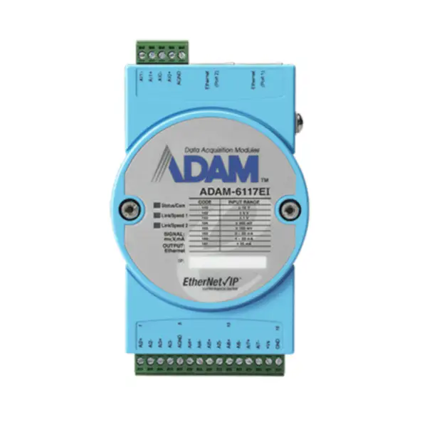 Μονάδα Advantech ADAM-6117EI-AE 8-ch Isolated AI EtherNet/IP Module