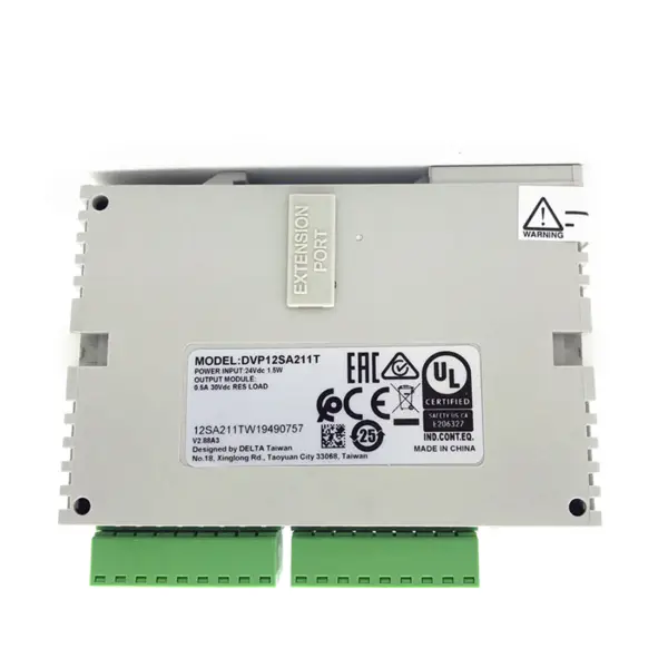 Πακέτο μονάδας CPU προγραμματισμού PLC της σειράς DVP της Delta DVP12SA211T Βιομηχανική πράξη TW βιομηχανικής πράξης Ect