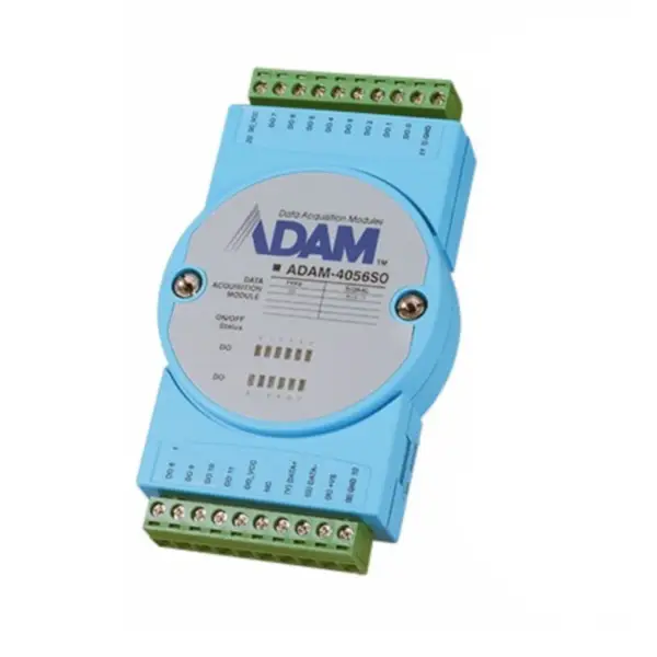 Advantech ADAM-4056SO-AE Μονάδα απομονωμένης ψηφιακής εξόδου τύπου πηγής 12-ch με Modbus