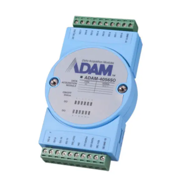 Advantech ADAM-4056SO-AE Μονάδα απομονωμένης ψηφιακής εξόδου τύπου πηγής 12-ch με Modbus