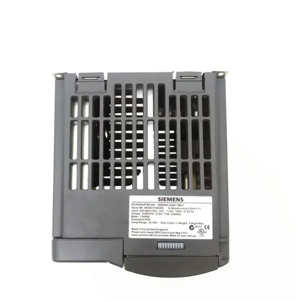 1.5KW Siemens 6SE6 440-2AB21-5BA1 Micro master 440 AC Drives Inverter 6SE6440-2AB21-5BA1 με BOP