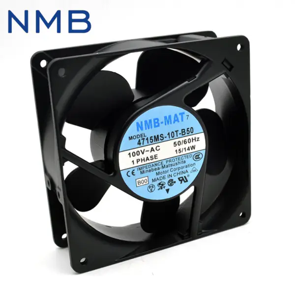 4715MS-10T-B50-B00 - NMB Axial Fan, 100 V, 119*119*38MM