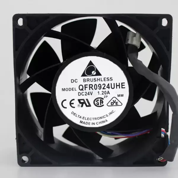 Νέο ΔΕΛΤΑ 9238 9038 24V 1.2A QFR0924UHE ανεμιστήρας ισχύος ανεμιστήρα μετατροπέα