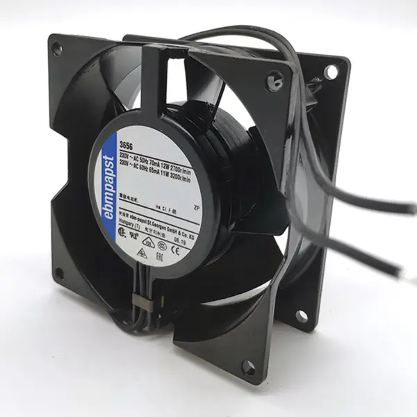 50hz 230V 0.05A 8.5W 2400 1/min 68m3 / h 92*92*38mm ebmpapst 3556 Axial fan