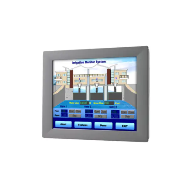 12 Polegadas XGA TFT LED LCD LED οθόνη αφής IP65 βιομηχανική οθόνη αφής IP65