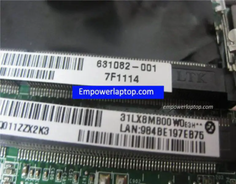 Μητρική πλακέτα HP DV6 DV6-3000 631082-001