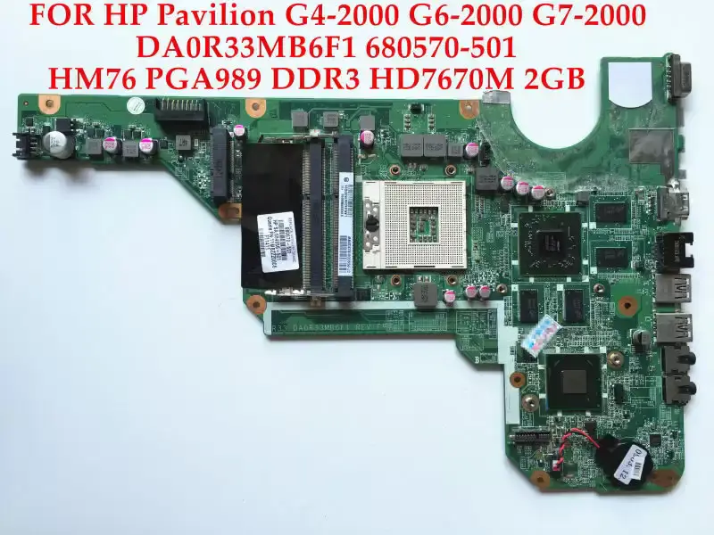 Μητρική πλακέτα HP G4 G6 680570-501
