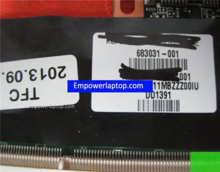 Μητρική πλακέτα HP 683031-001 R53 DA0R53MB6E1 G4 G6 G7 G4-2000 G6-2000