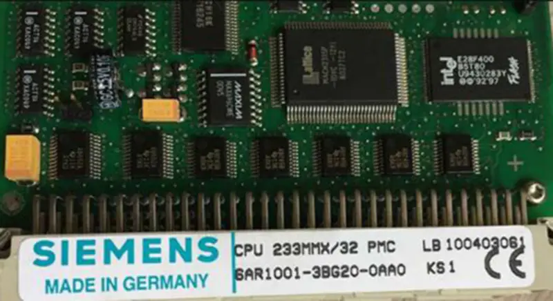 SIEMENS CPU 233MMX 32 PMC 6AR1001-3BG20-0AA0 Μητρική πλακέτα βιομηχανικού εξοπλισμού