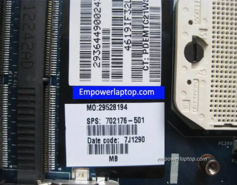 Μητρική πλακέτα HP ENVY M6 702176-501 QCL51 LA-8714P